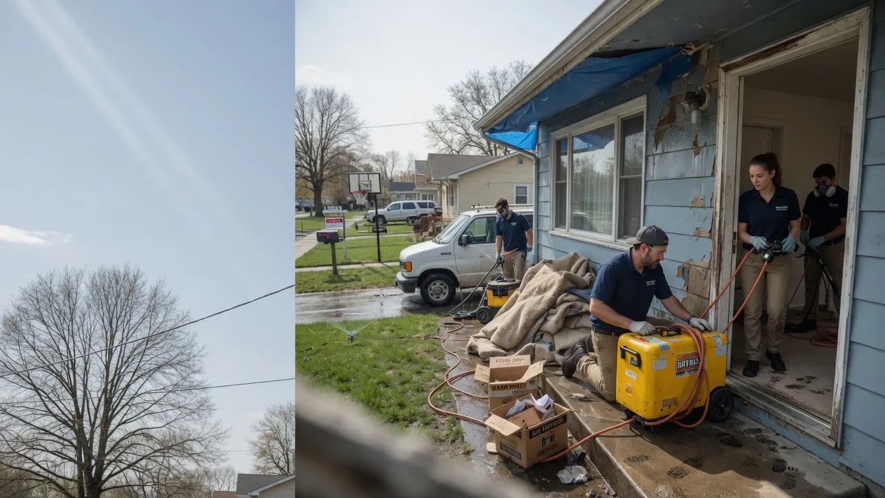 Basement Flood Cleanup in Wood River, NE near me